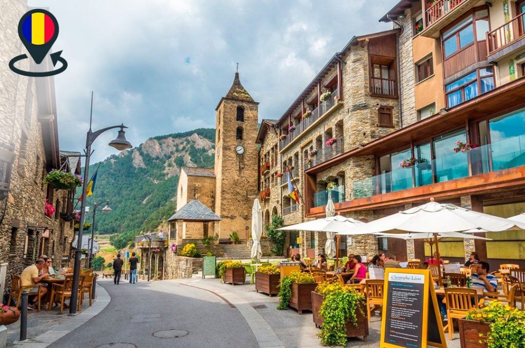 Ordino, the most beautiful town in Andorra