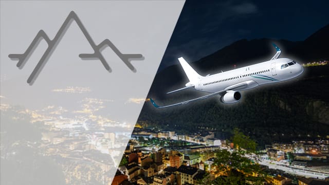Vols de nuit en Andorre : éclairage à l'aéroport